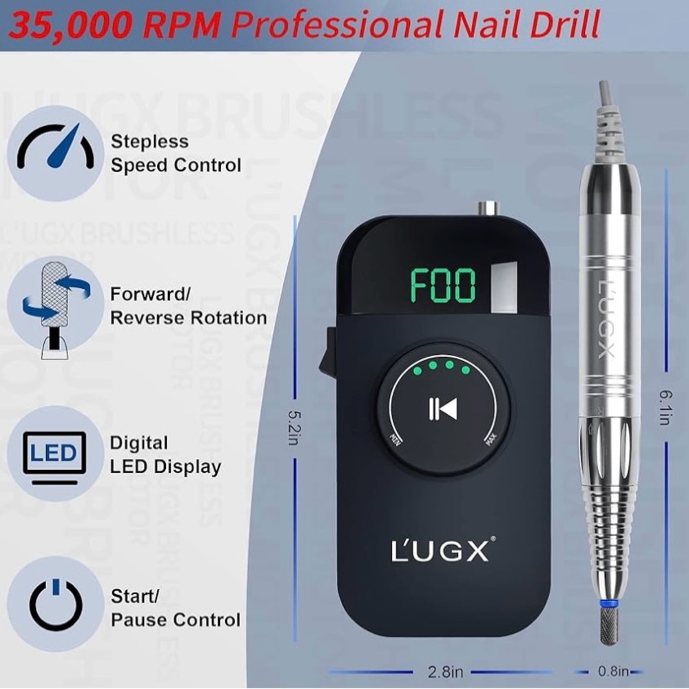 L’UGX Professional Brushless Nail Drill